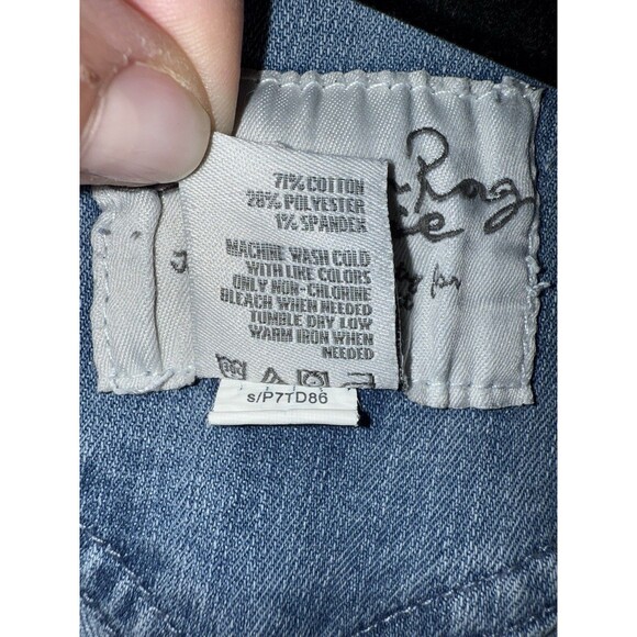 Y2K Patchwork Denim Overalls Light Wash Straight Leg 16W Plus Vintage Workwear - Picture 10 of 12